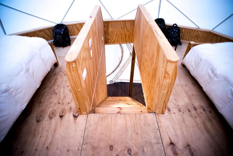 Glamping Domos Treepod Hotell Las Trancas Exteriör bild