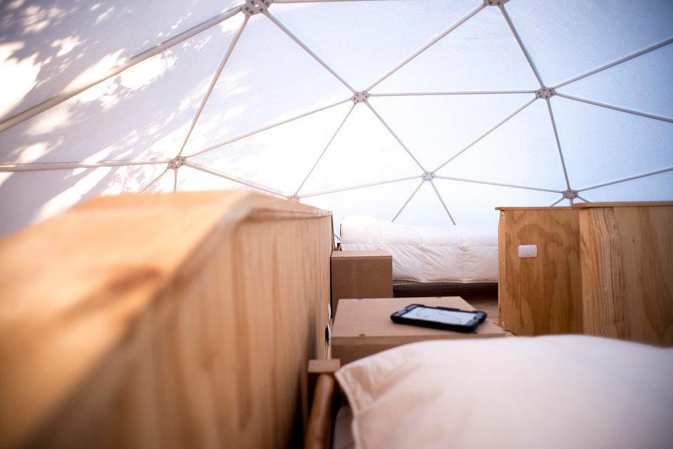 Glamping Domos Treepod Hotell Las Trancas Exteriör bild