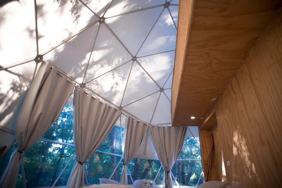 Glamping Domos Treepod Hotell Las Trancas Exteriör bild